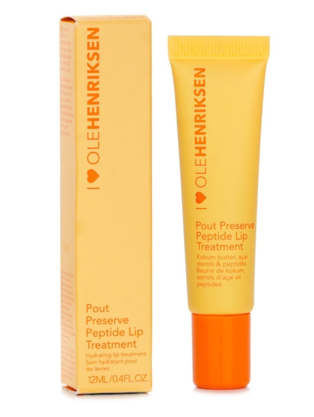 Ole Henriksen Pout Preserve Peptide Lip Treatment NEW